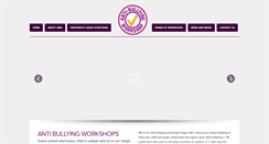 Desktop Screenshot of antibullyingworkshop.co.uk